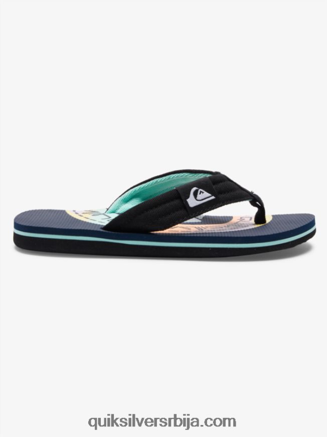 децаци Quiksilver 8-16 молокаи сандале за резање плава/наранџаста Z824VN1997