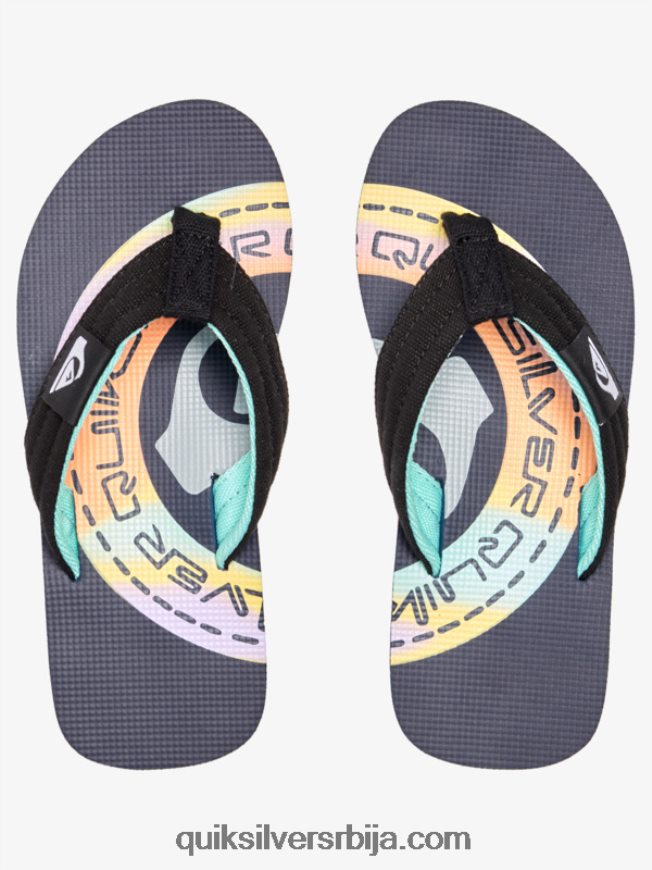 децаци Quiksilver 8-16 молокаи сандале за резање плава/наранџаста Z824VN1997