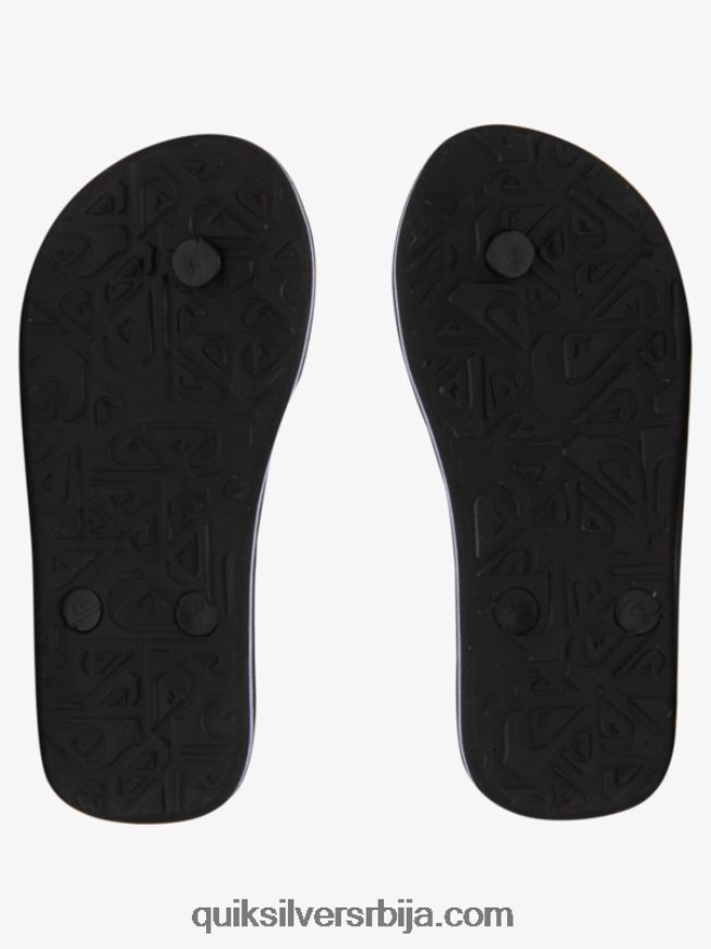 децаци Quiksilver 8-16 молокаи јапанке црн Z824VN2023