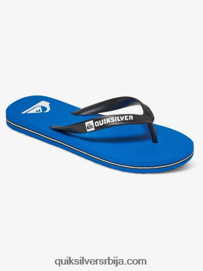 децаци Quiksilver 8-16 молокаи јапанке црно/плаво Z824VN2107