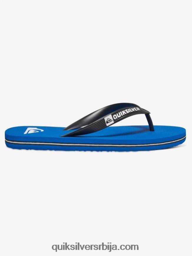 децаци Quiksilver 8-16 молокаи јапанке црно/плаво Z824VN2107