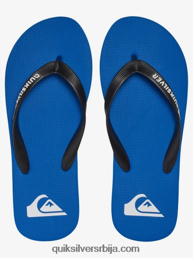 децаци Quiksilver 8-16 молокаи јапанке црно/плаво Z824VN2107