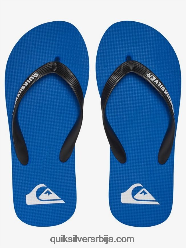 децаци Quiksilver 8-16 молокаи јапанке црно/плаво Z824VN2107