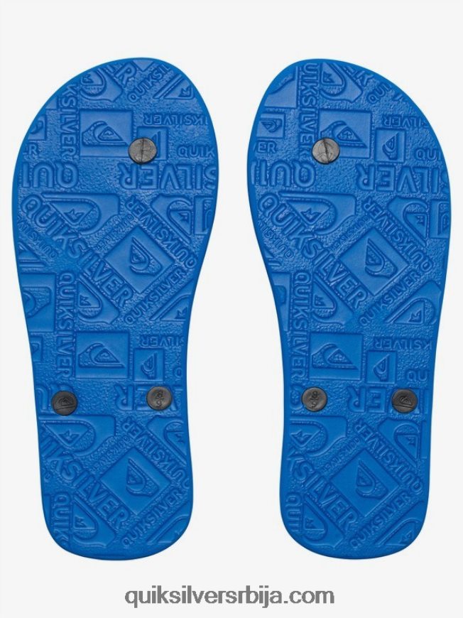 децаци Quiksilver 8-16 молокаи јапанке црно/плаво Z824VN2107