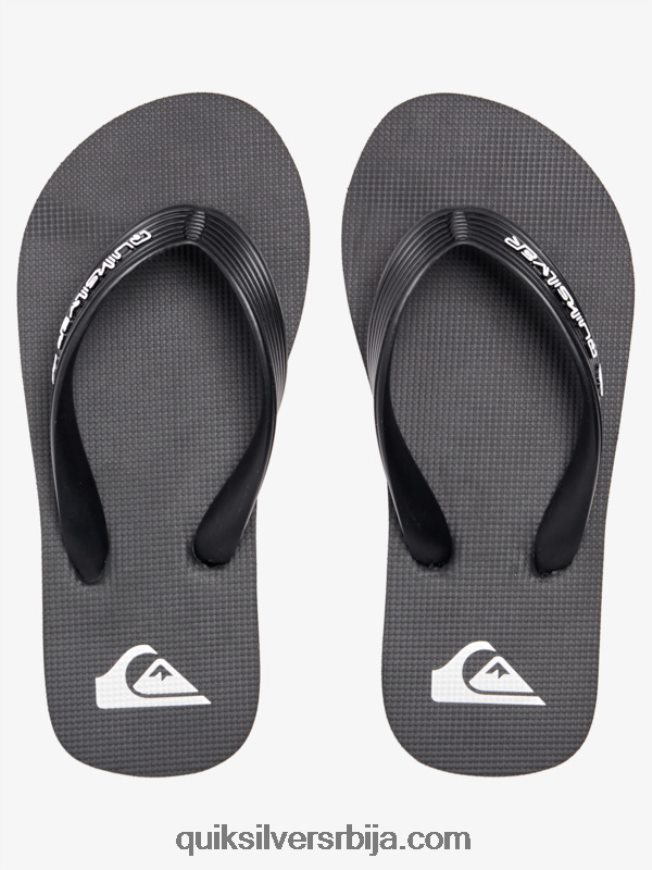 децаци Quiksilver Јапанке са језгром од 8-16 молокаи црн Z824VN2168