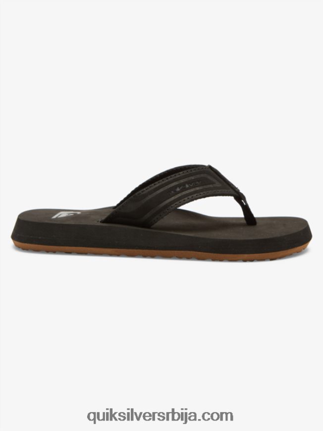 децаци Quiksilver 8-16 сандале с кључем од мајмуна црн Z824VN2181