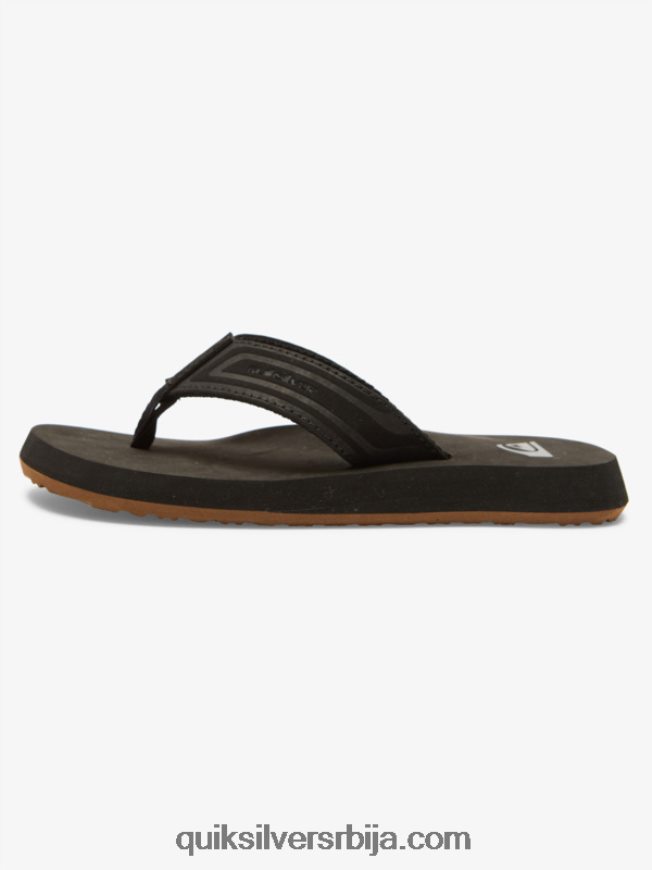 децаци Quiksilver 8-16 сандале с кључем од мајмуна црн Z824VN2181