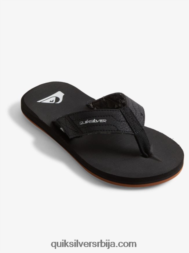 децаци Quiksilver 8-16 сандале царвер свитцх црно браон Z824VN2210
