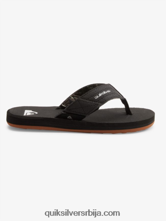 децаци Quiksilver 8-16 сандале царвер свитцх црно браон Z824VN2210