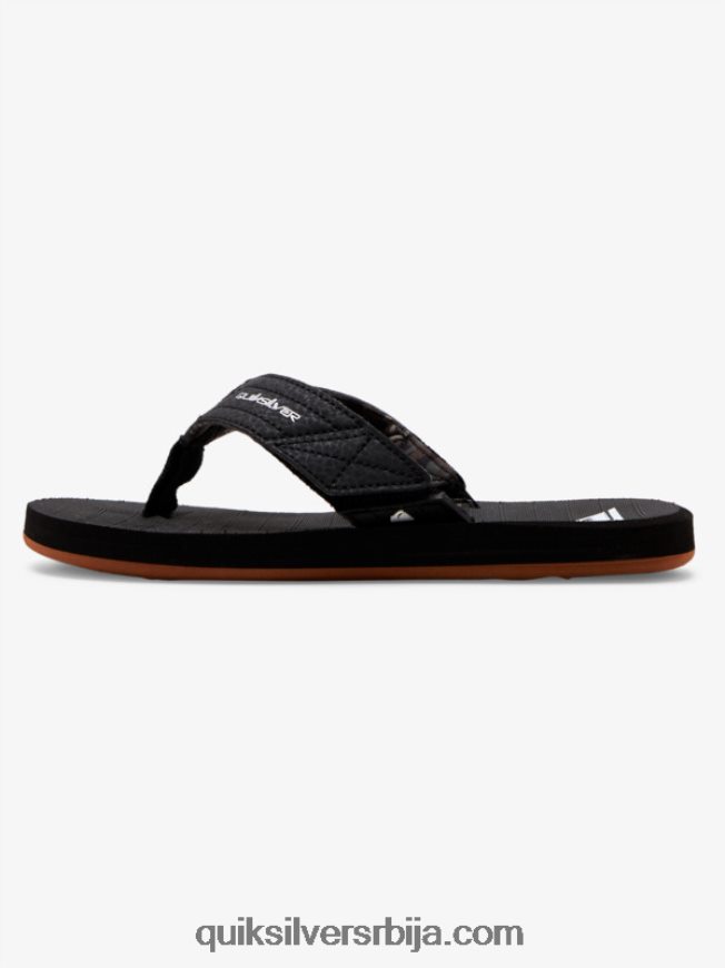 децаци Quiksilver 8-16 сандале царвер свитцх црно браон Z824VN2210