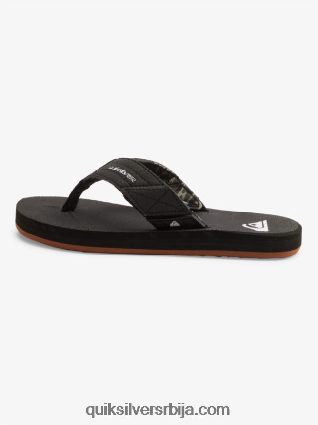 децаци Quiksilver 8-16 сандале царвер свитцх црно браон Z824VN2210