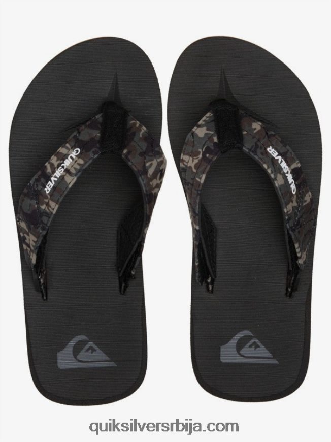 децаци Quiksilver 8-16 сандале царвер свитцх црно браон Z824VN2210
