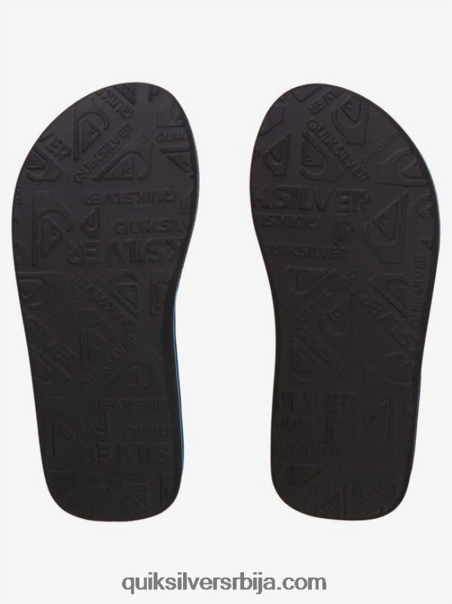 децаци Quiksilver 8-16 молокаи лаибацк омладинске основне сандале црн Z824VN2254