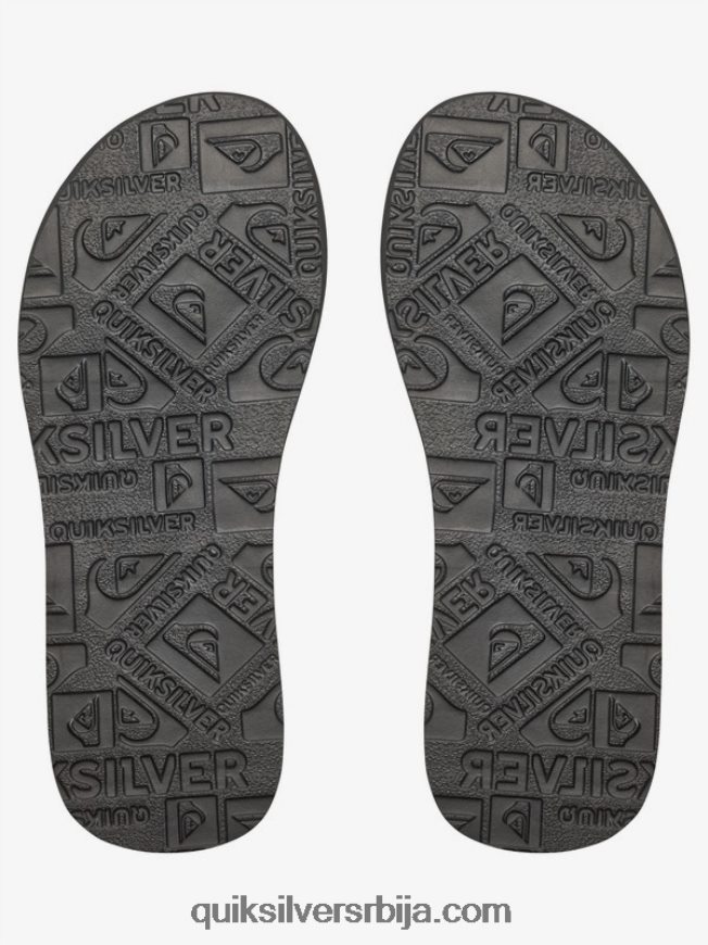 децаци Quiksilver 8-16 Царвер сандале од антилоп коже демитассе - чврст Z824VN2283