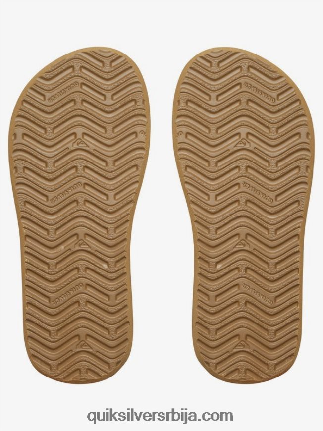 децаци Quiksilver 8-16 сандале с кључем тан - чврст Z824VN2284