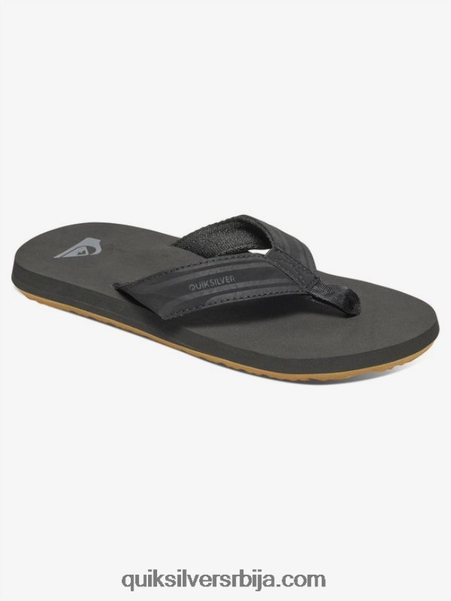 децаци Quiksilver 8-16 сандале с кључем црно браон Z824VN2285