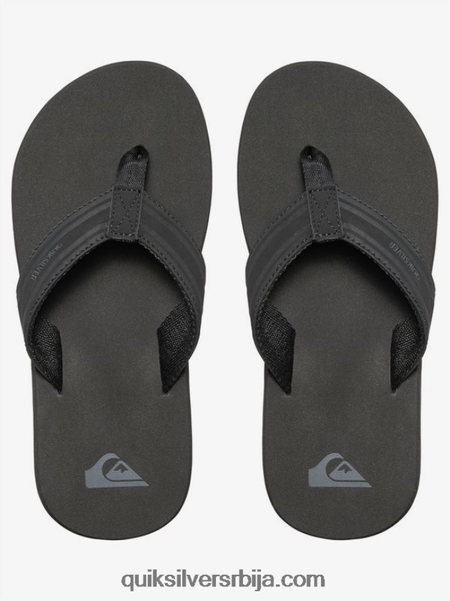 децаци Quiksilver 8-16 сандале с кључем црно браон Z824VN2285
