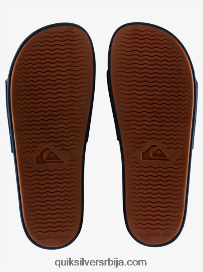 мушкарци Quiksilver риви клизачи за подешавање слајдова плава 1 Z824VN1019