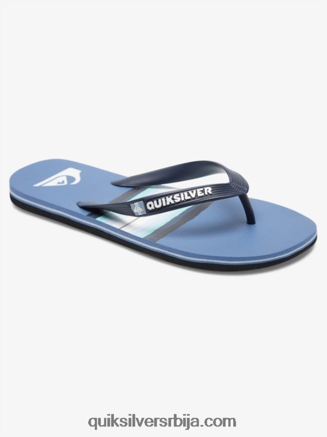 мушкарци Quiksilver Молокаи смоле нијанса јапанке сива 1 Z824VN1790