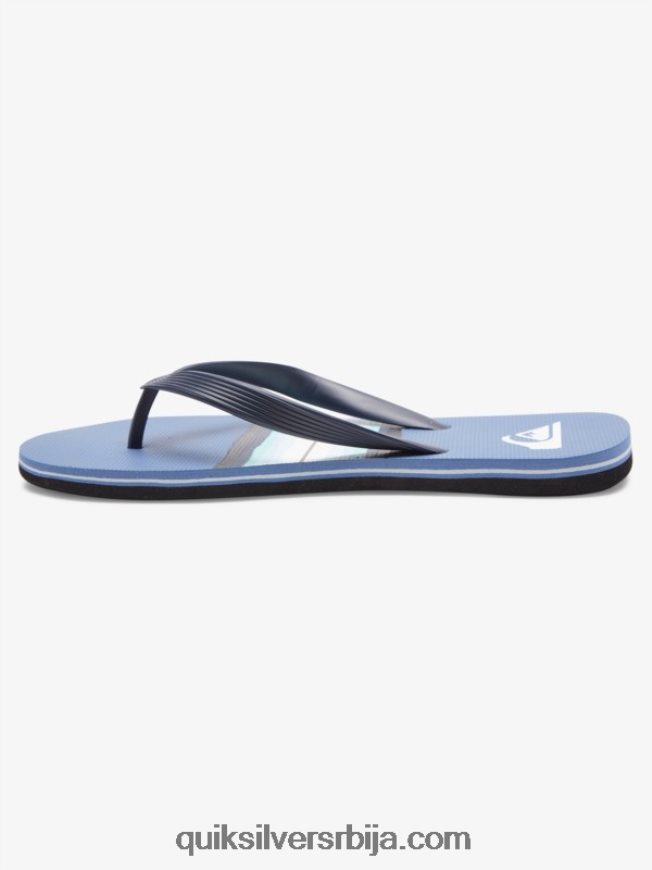 мушкарци Quiksilver Молокаи смоле нијанса јапанке сива 1 Z824VN1790
