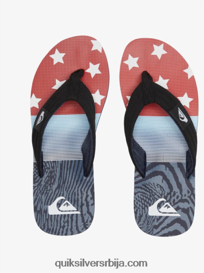 мушкарци Quiksilver молокаи опуштене сандале плава 1 Z824VN497