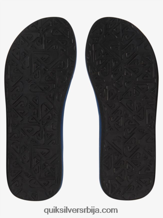 мушкарци Quiksilver молокаи опуштене сандале плава 1 Z824VN497