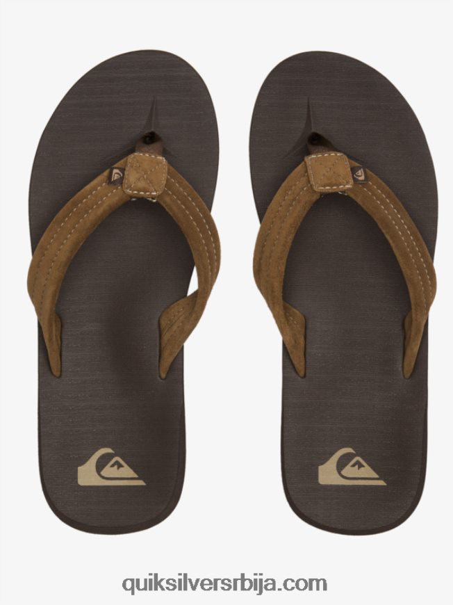 мушкарци Quiksilver царвер сандале од антилопа браон 1 Z824VN877