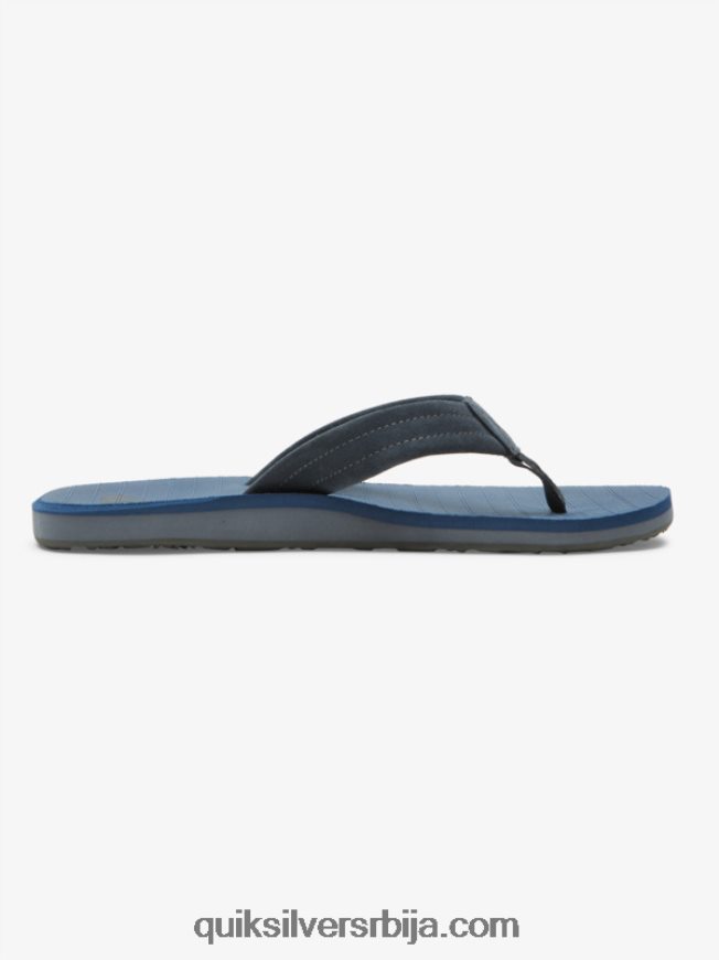 мушкарци Quiksilver царвер сандале од антилопа плава 1 Z824VN878