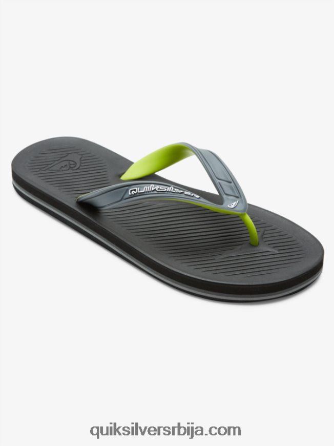 мушкарци Quiksilver халеива цоре јапанке сива 1 Z824VN953