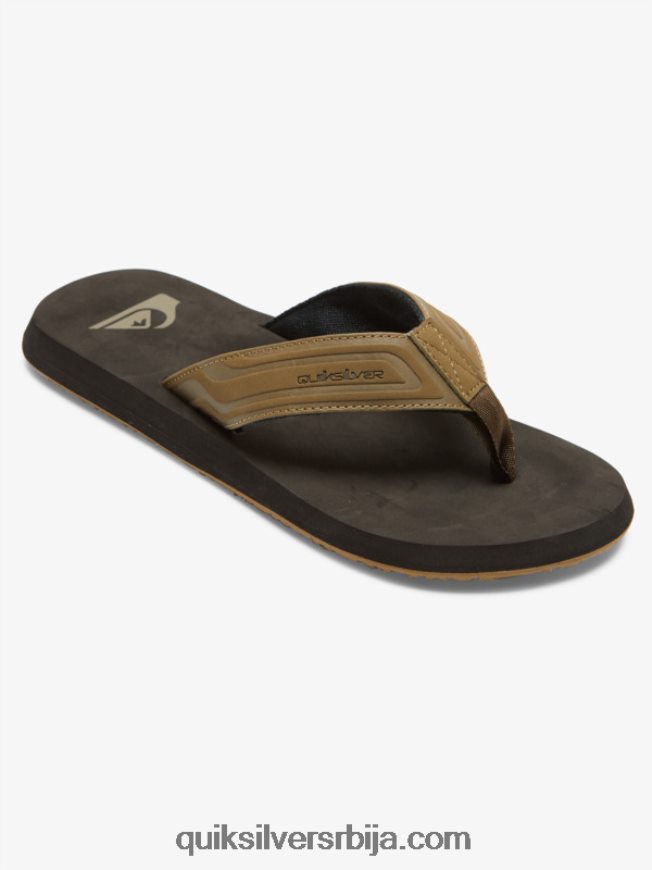 мушкарци Quiksilver сандале са језгром мајмунског кључа препланулост 1 Z824VN973
