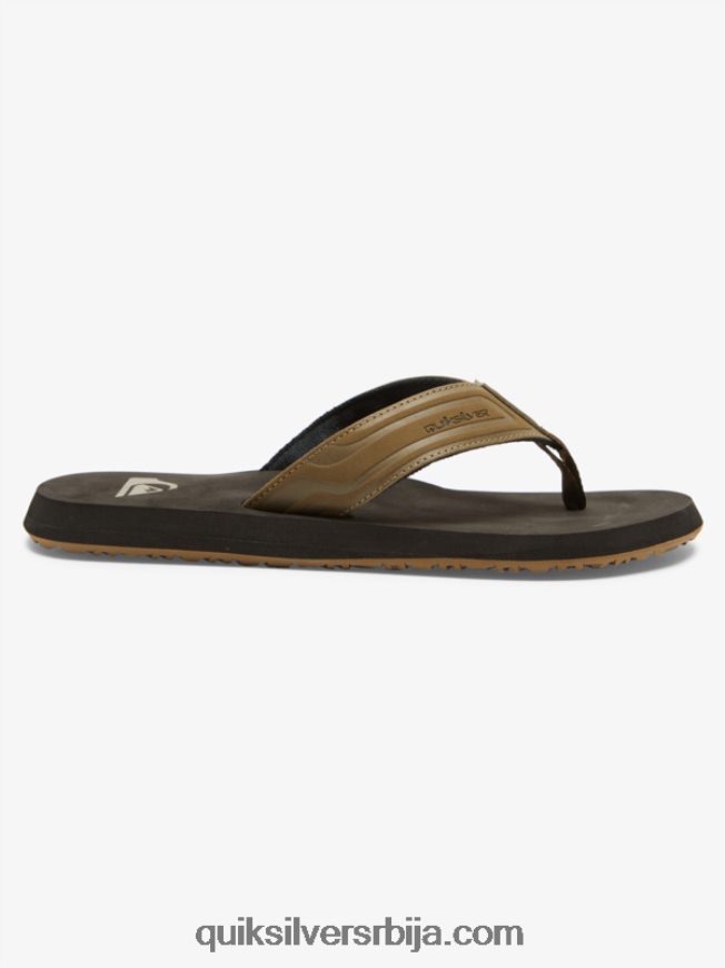 мушкарци Quiksilver сандале са језгром мајмунског кључа препланулост 1 Z824VN973