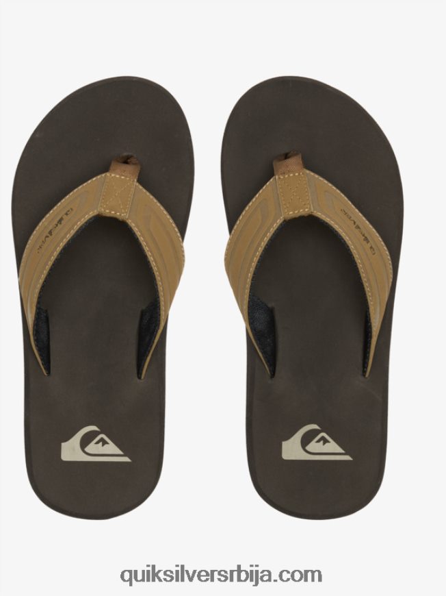 мушкарци Quiksilver сандале са језгром мајмунског кључа препланулост 1 Z824VN973