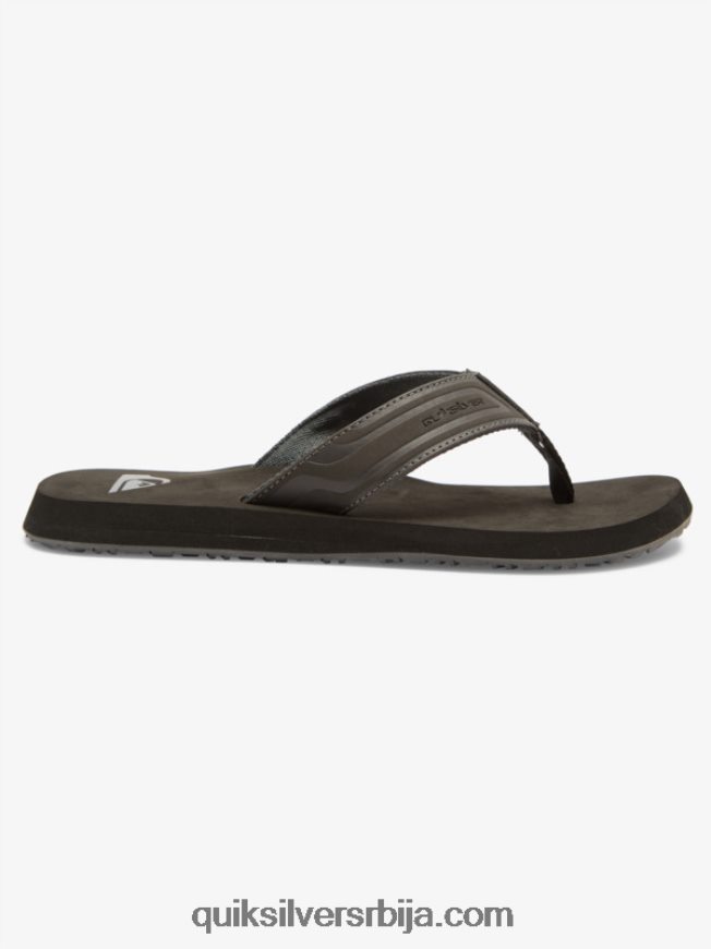 мушкарци Quiksilver сандале са језгром мајмунског кључа сива 1 Z824VN974