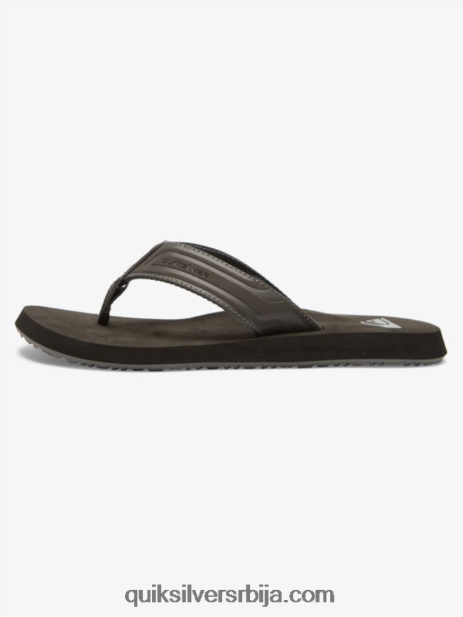 мушкарци Quiksilver сандале са језгром мајмунског кључа сива 1 Z824VN974