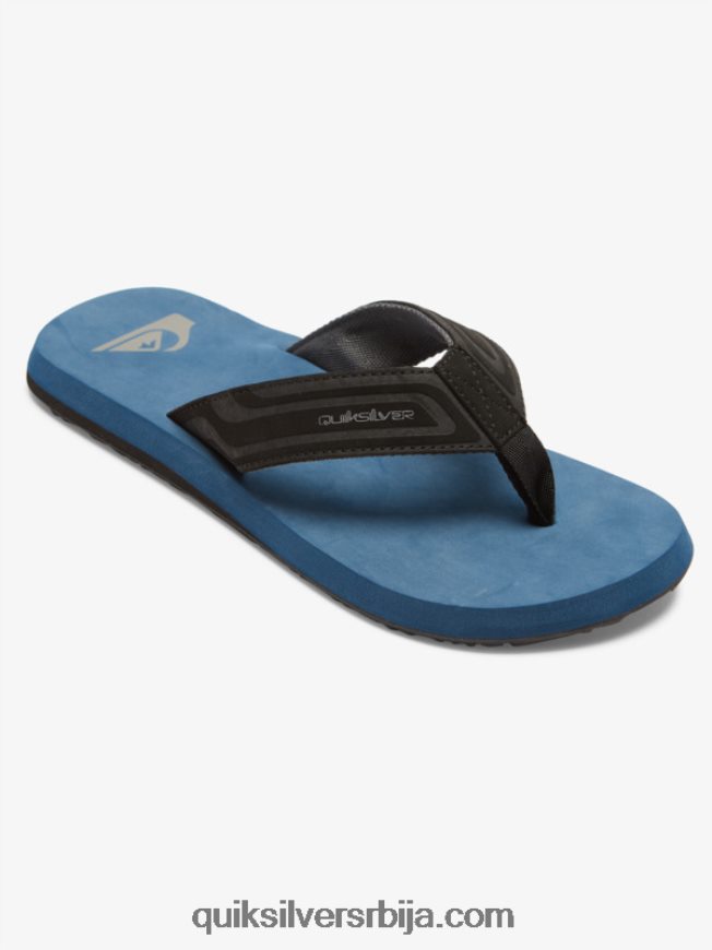 мушкарци Quiksilver сандале са језгром мајмунског кључа плава 1 Z824VN975