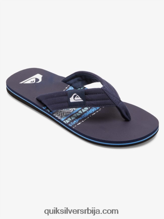 мушкарци Quiksilver молокаи опуштене сандале плава 2 Z824VN492