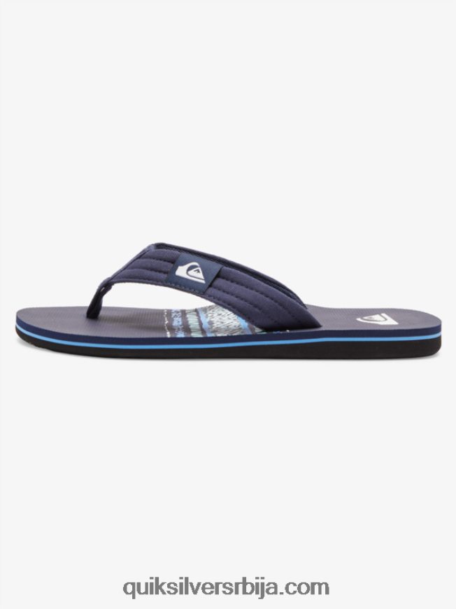 мушкарци Quiksilver молокаи опуштене сандале плава 2 Z824VN492