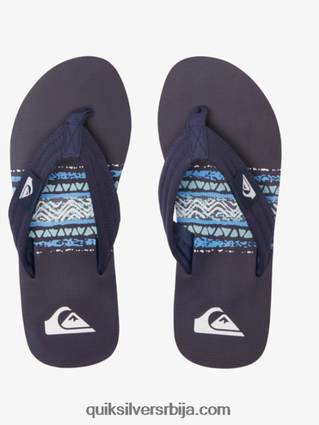 мушкарци Quiksilver молокаи опуштене сандале плава 2 Z824VN492