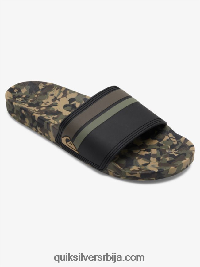 мушкарци Quiksilver риви слиде сандале зелено 2 Z824VN761