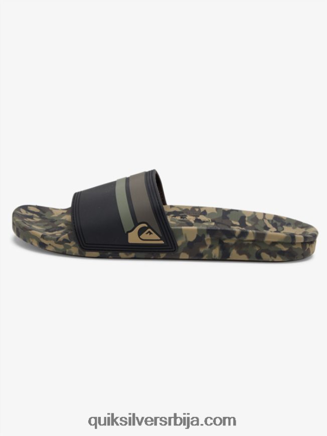 мушкарци Quiksilver риви слиде сандале зелено 2 Z824VN761
