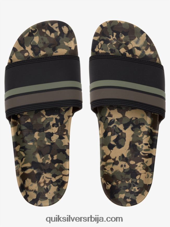 мушкарци Quiksilver риви слиде сандале зелено 2 Z824VN761