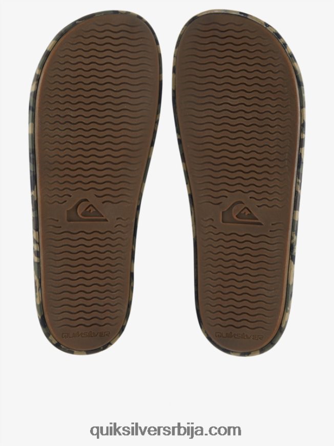 мушкарци Quiksilver риви слиде сандале зелено 2 Z824VN761