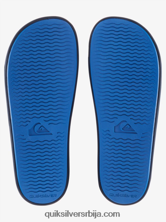мушкарци Quiksilver риви вордмарк слиде сандале плава 5 Z824VN684
