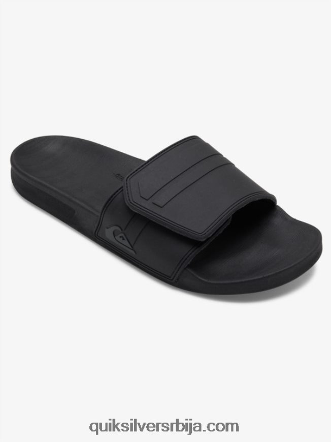 мушкарци Quiksilver риви клизачи за подешавање слајдова црно/сиво Z824VN1016