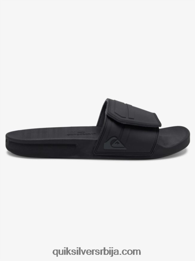 мушкарци Quiksilver риви клизачи за подешавање слајдова црно/сиво Z824VN1016