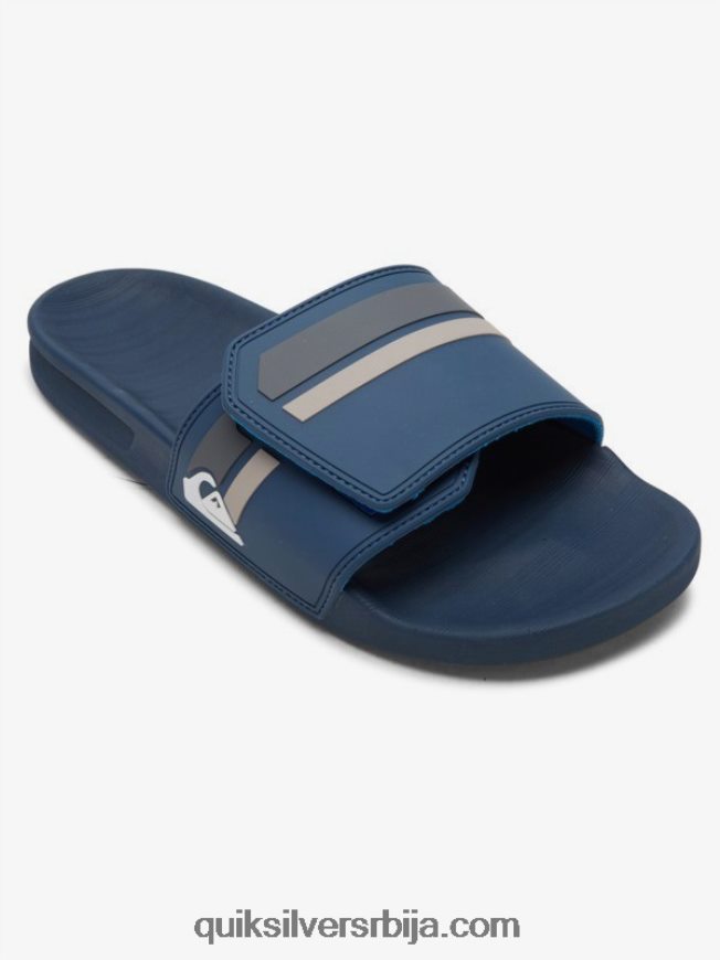 мушкарци Quiksilver риви клизачи за подешавање слајдова плава/сива Z824VN1018
