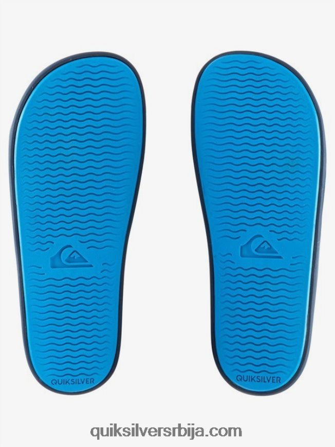 мушкарци Quiksilver риви клизачи за подешавање слајдова плава/сива Z824VN1018