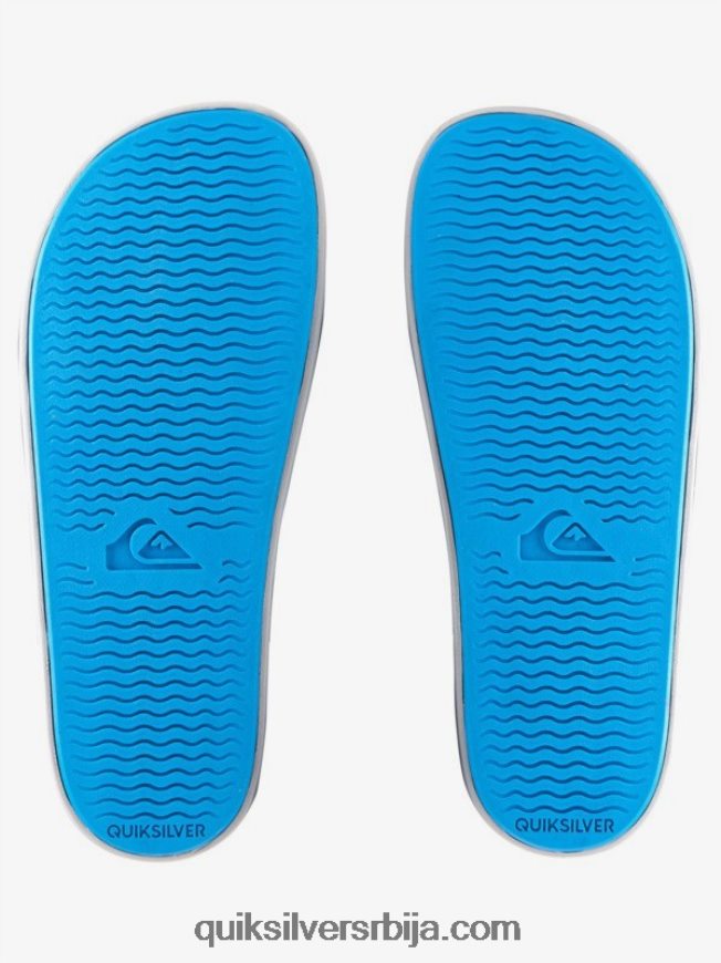 мушкарци Quiksilver риви сандале са дуплим подешавањем сиво/плаво Z824VN1079