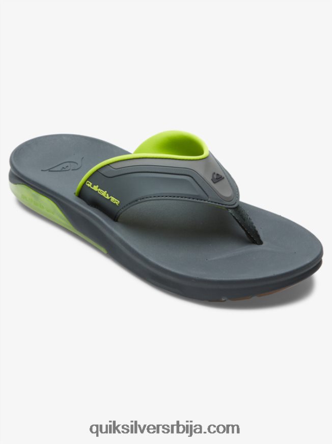мушкарци Quiksilver матходиц сандале за опоравак сива/црна/зелена Z824VN1083
