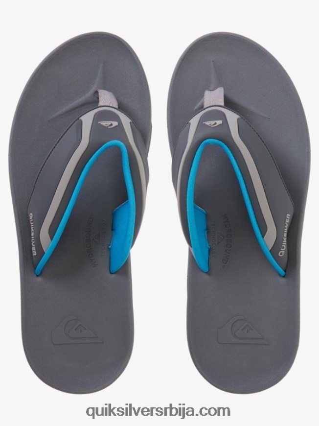 мушкарци Quiksilver матходиц сандале за опоравак сиво/плаво Z824VN1084